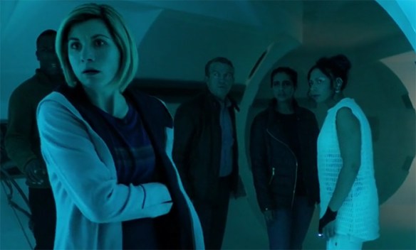 Something has just gone bump in the night, and it is not going to end well. Image Credit: BBC