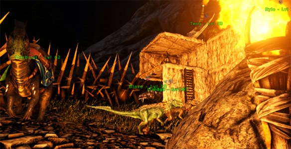 There is a large range of things to build and dinos to tame 