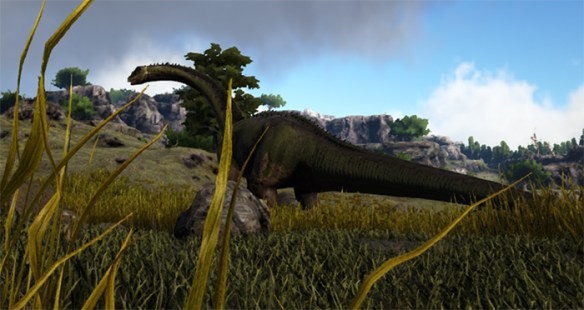 That moment you step out onto the beach and see a world filled with dinosaurs