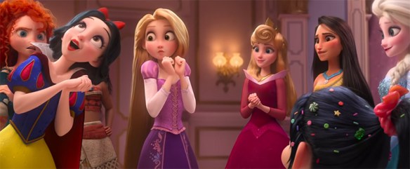 Is there a lot of Disney in the film, yes, but not an overwhelming amount. Image Credit: Disney