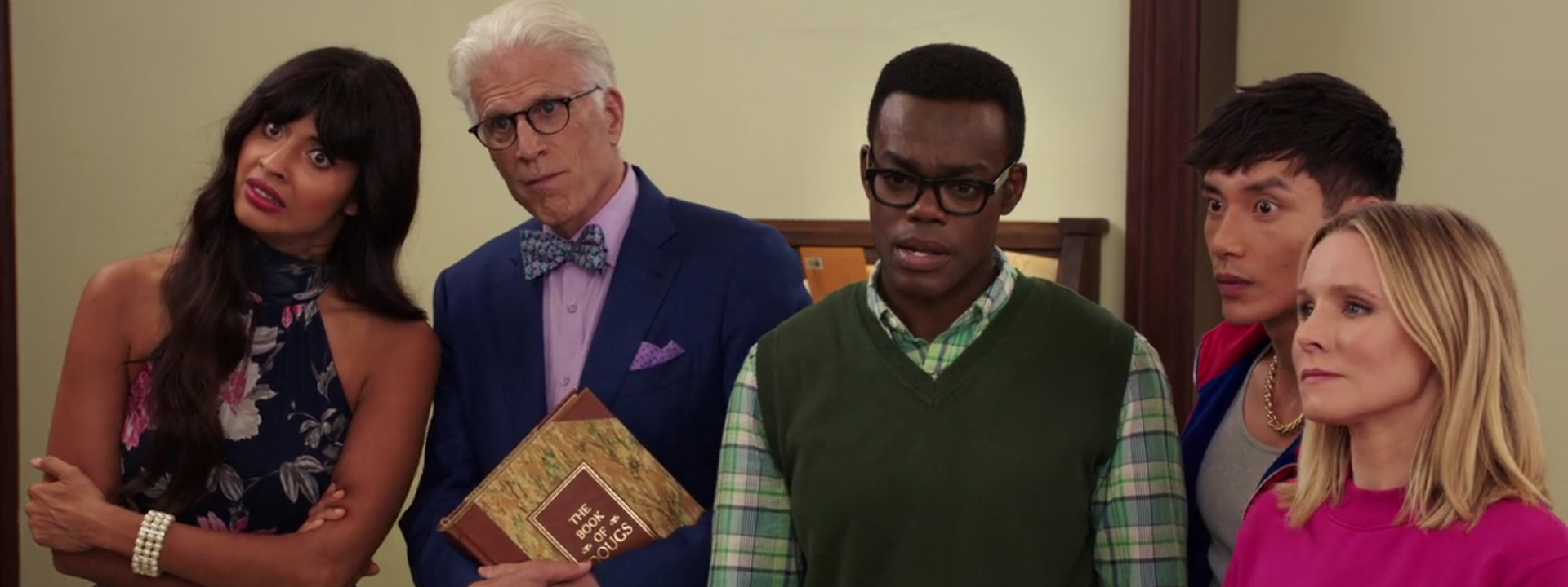 The Good Place: The Book of Dougs. Image Credit: NBC.