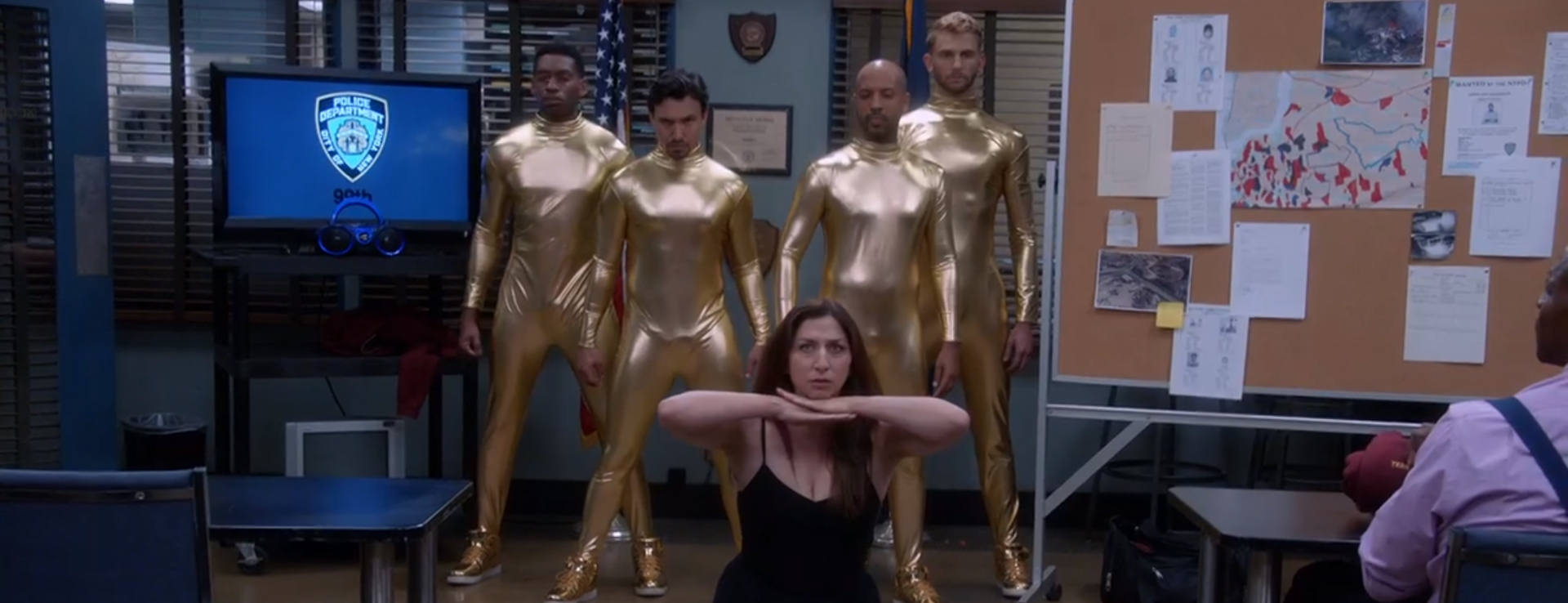 Brooklyn Nine-Nine: Four Movements. Image Credit: NBC.