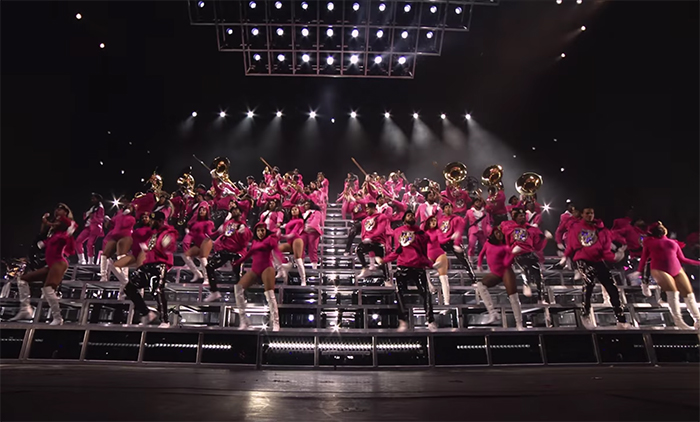 Homecoming: A Film by Beyoncé (HΘMΣCΘMING). Image Credit: Netflix.