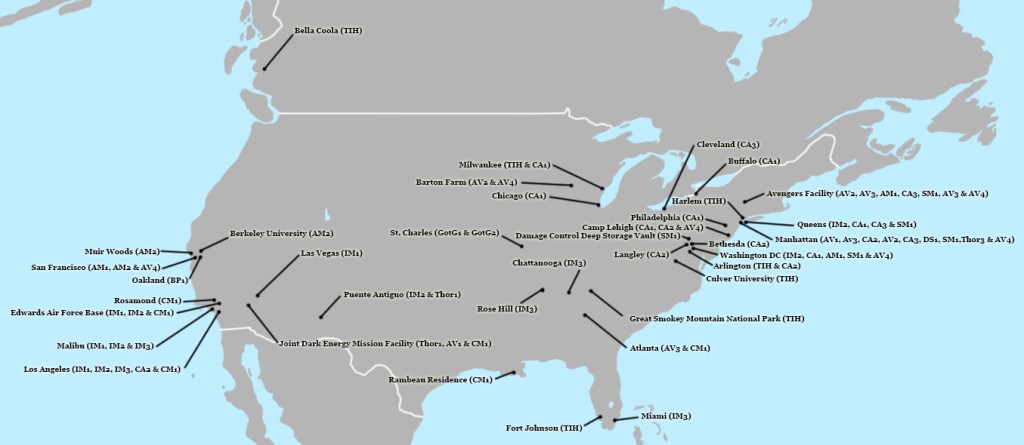 Mapping the MCU. Image Credit: Brian MacNamara