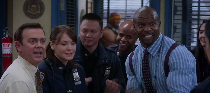 Brooklyn Nine-Nine: The Bimbo. Image Credit: NBC.