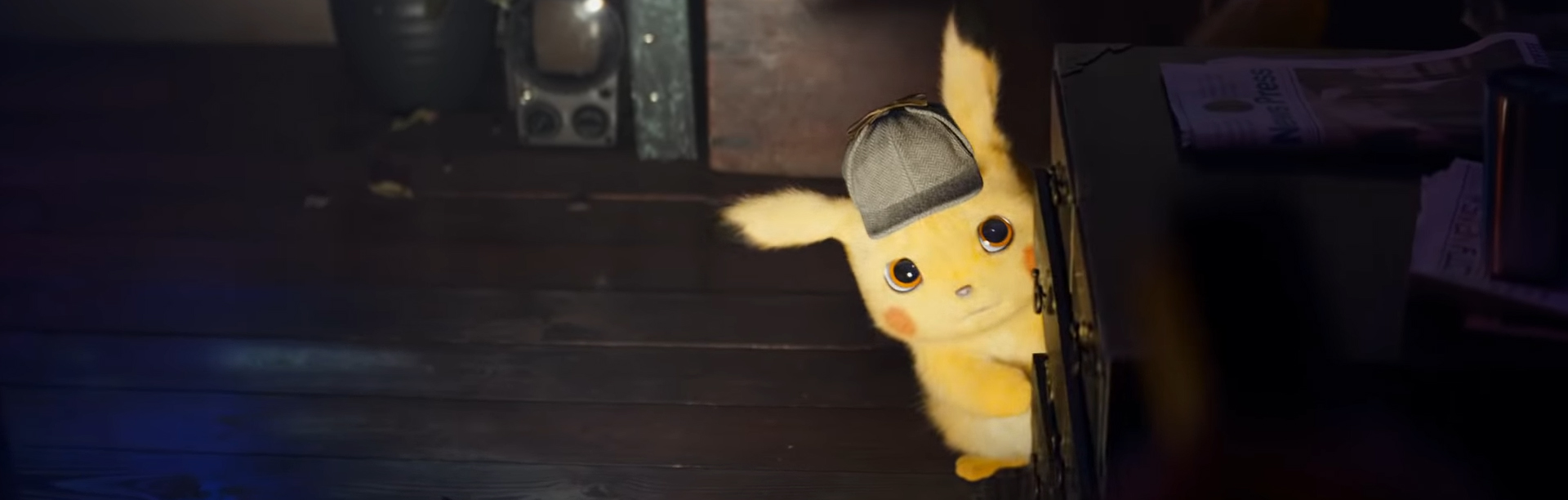 Detective Pikachu (Pokémon: Detective Pikachu). Image Credit: Warner Bros. Pictures. 
