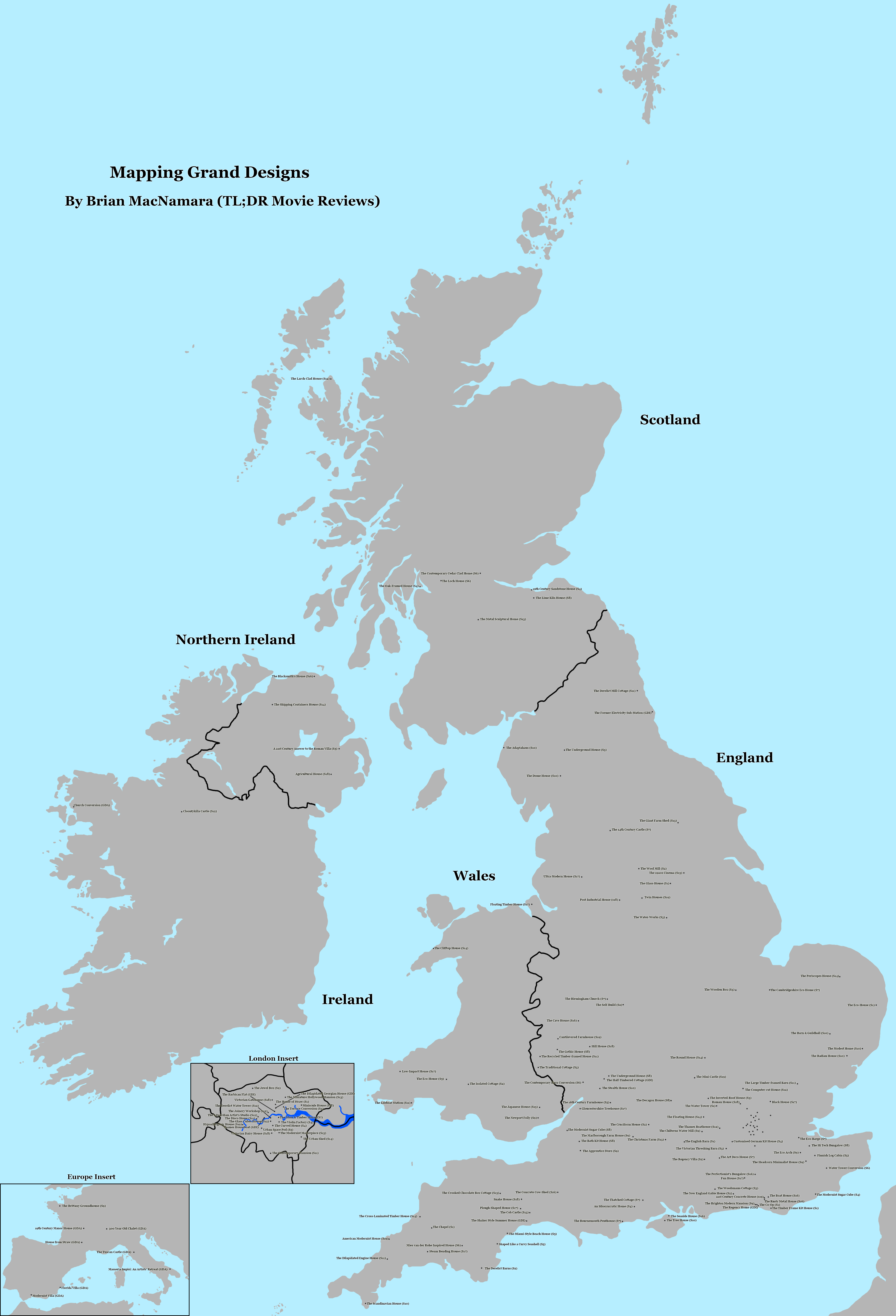 Full Grand Designs Map. Image Credit: Brian MacNamara