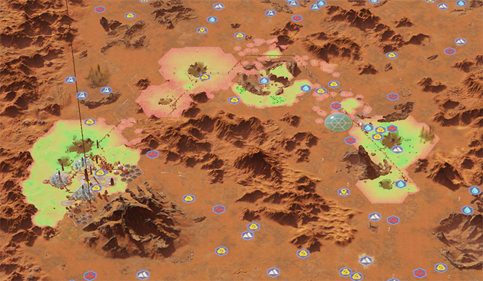 Surviving Mars: Green Planet. Image Credit: Paradox Interactive.