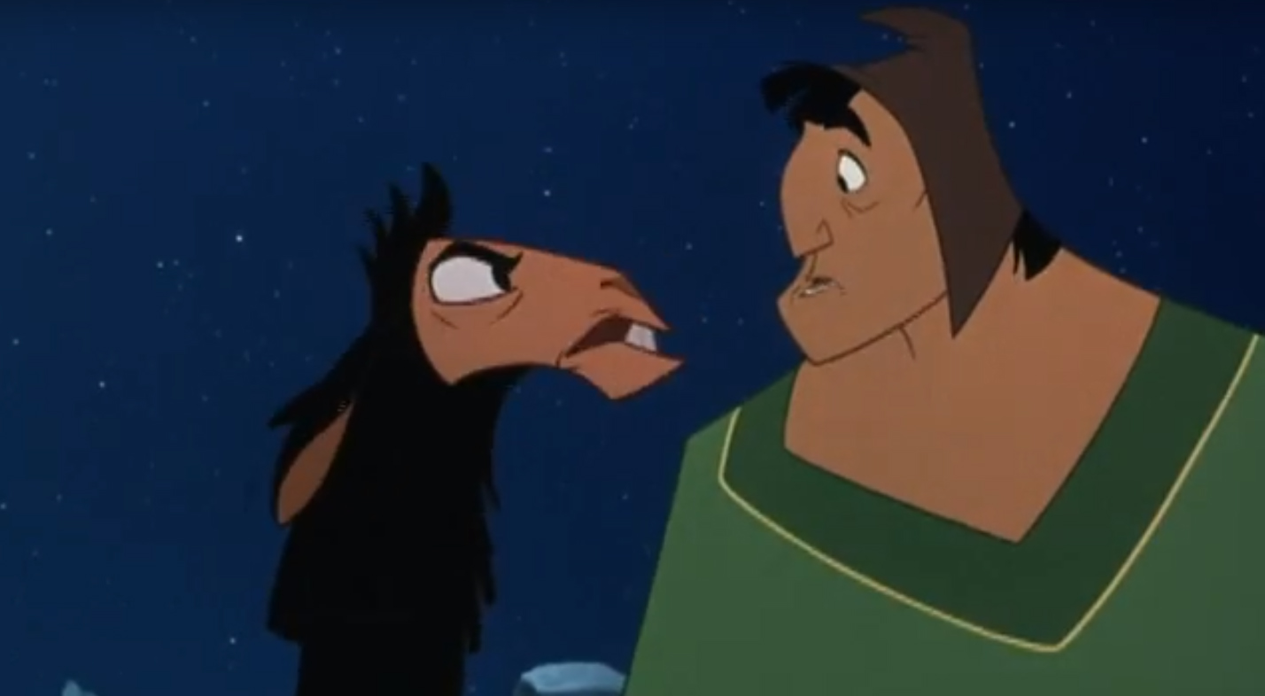 Emperor’s New Groove. Image Credit: Disney.