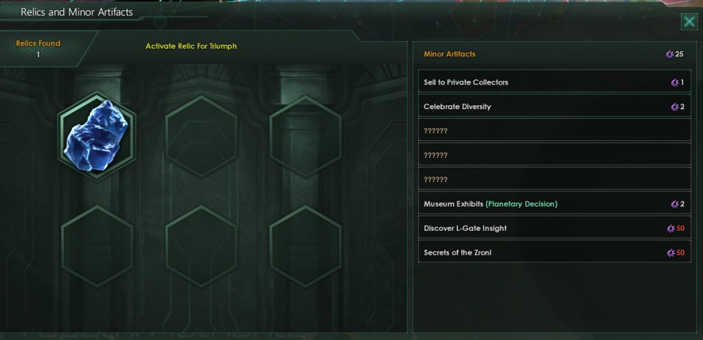 Stellaris: Ancient Relics. Image Credit: Paradox Interactive.