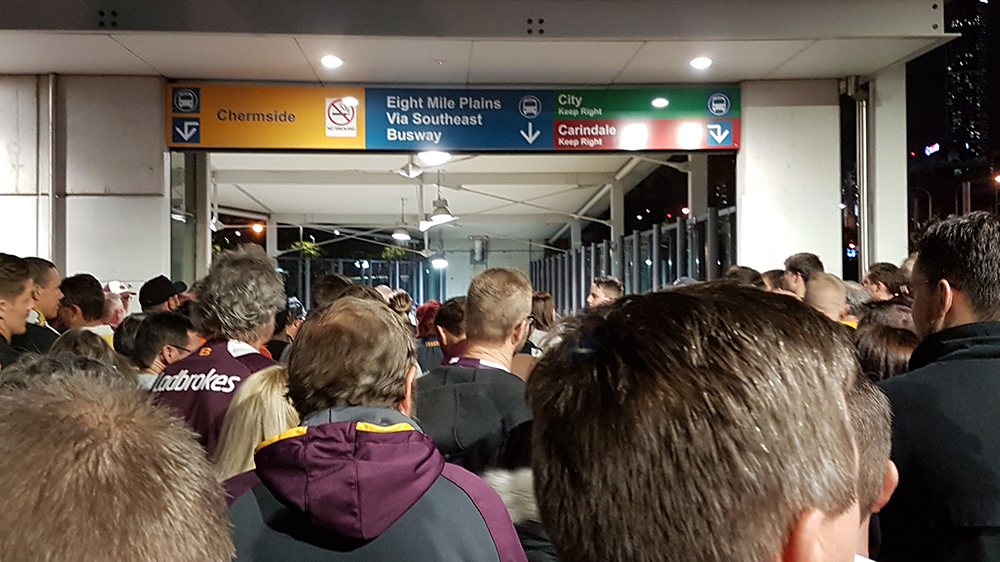 A Trip to the Footy to Watch the Brisbane Broncos take on the Parramatta Eels. Image Credit: Brian MacNamara.