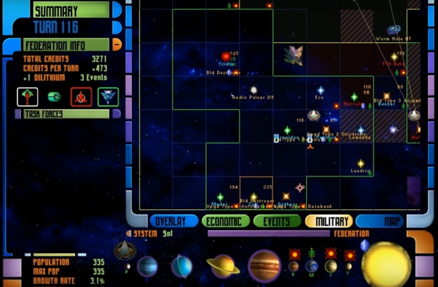 Star Trek: Birth of the Federation. Image Credit: Microprose/Hasbro. Image captured from: https://youtu.be/Fy3RnVJbZMs.