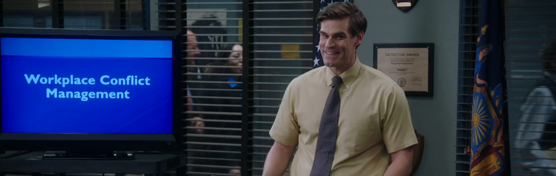 Brooklyn Nine-Nine: Pimemento. Image Credit: NBC.