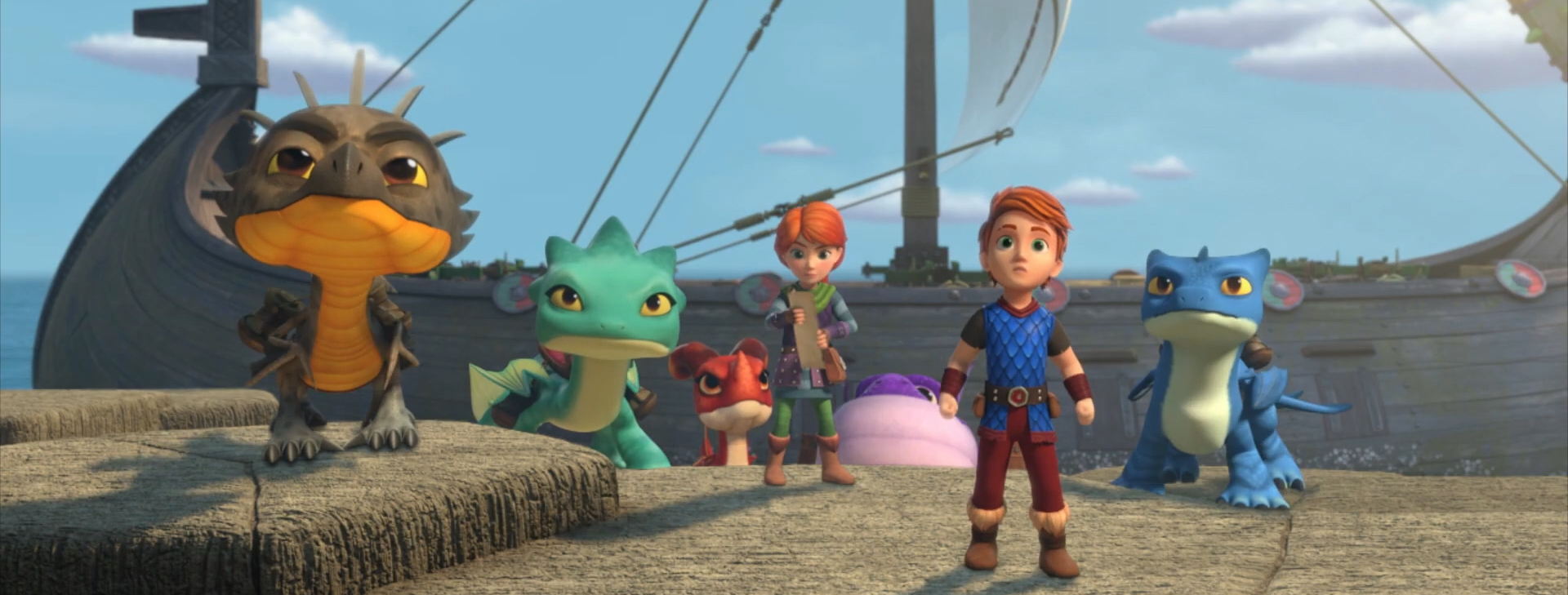 Dragons: Rescue Riders: Hunt for the Golden Dragon. Image Credit: Netflix.