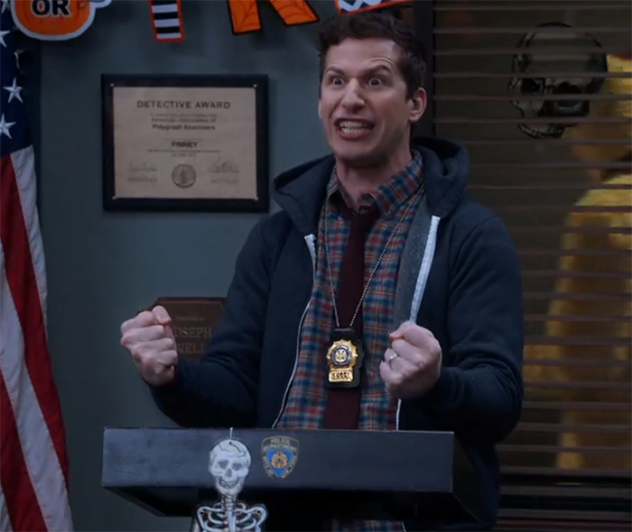 Brooklyn Nine-Nine: Valloweaster. Image Credit: NBC.