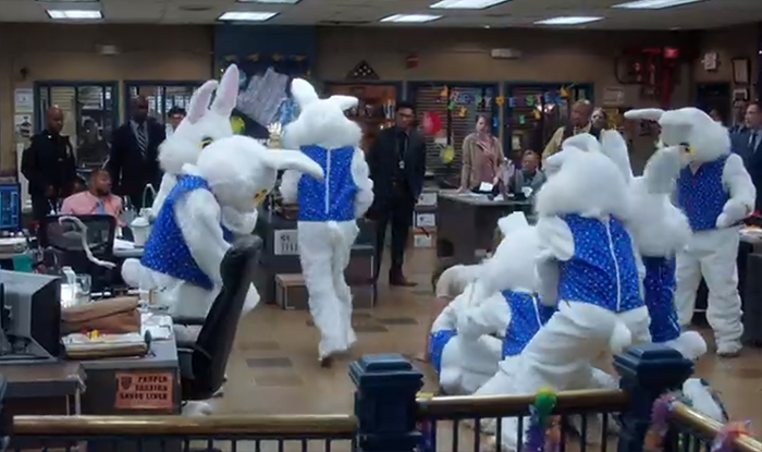 Brooklyn Nine-Nine: Valloweaster. Image Credit: NBC.