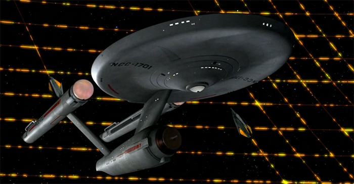 The Tholian Web (Star Trek: The Original Series). Image Credit: CBS Studios.