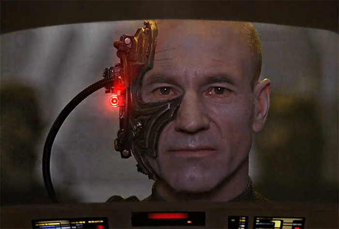 The Best of Both Worlds (Star Trek: The Next Generation). Image Credit: CBS Studios.