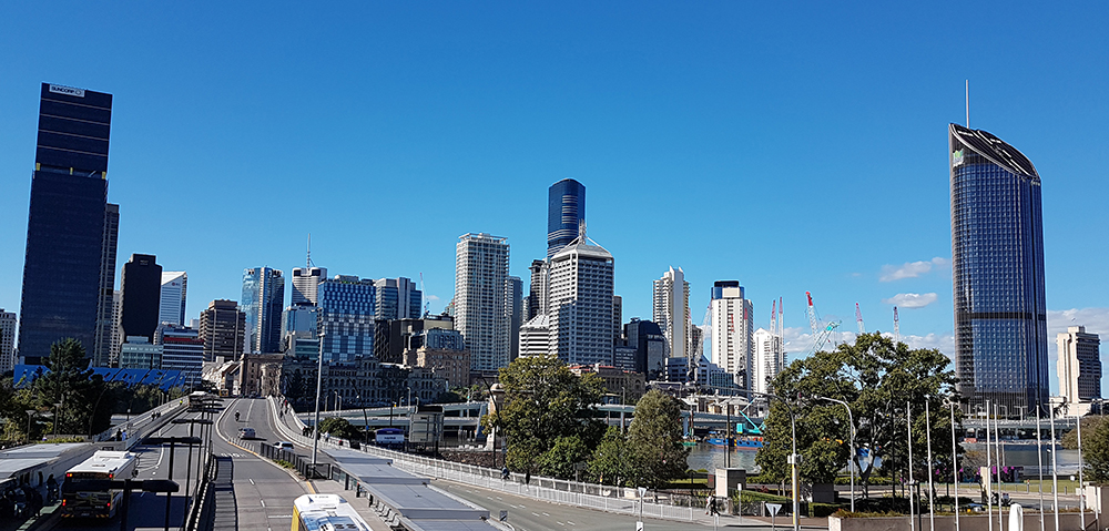 Brisbane Skyline. Image Credit: Brian MacNamara.