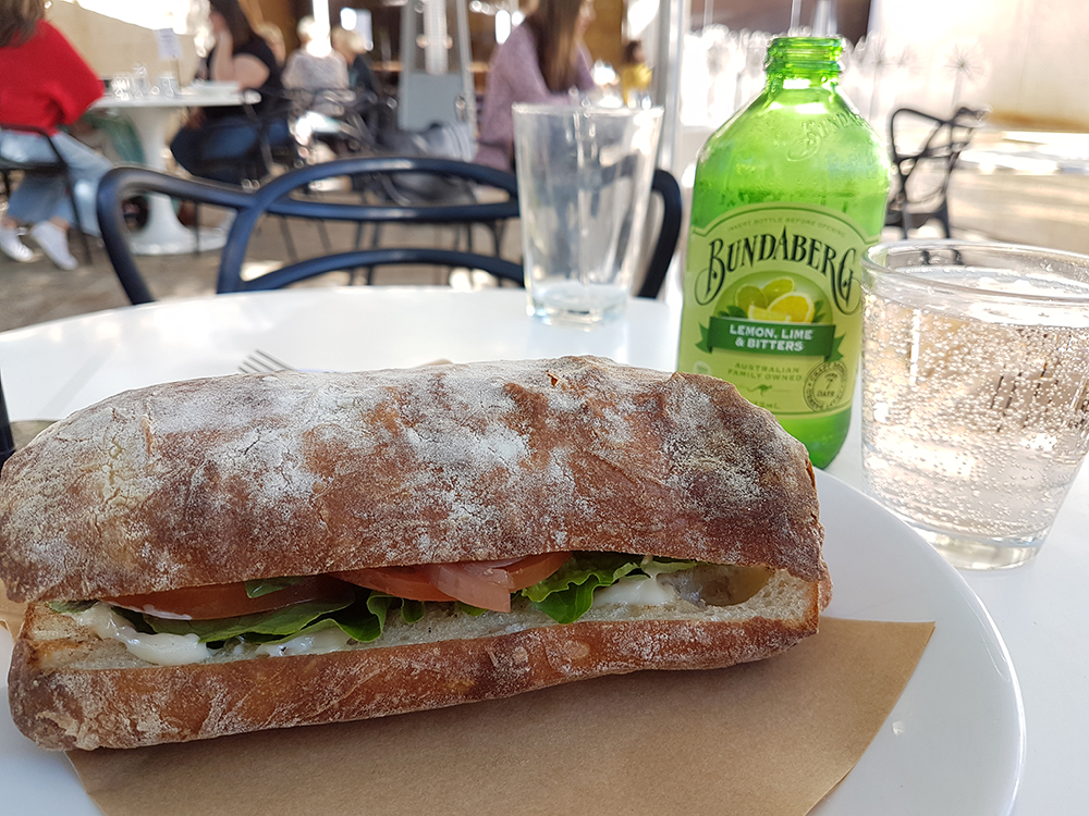 Lunch. Image Credit: Brian MacNamara.