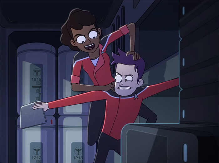 Star Trek: Lower Decks: Second Contact. Image Credit: CBS Studios.