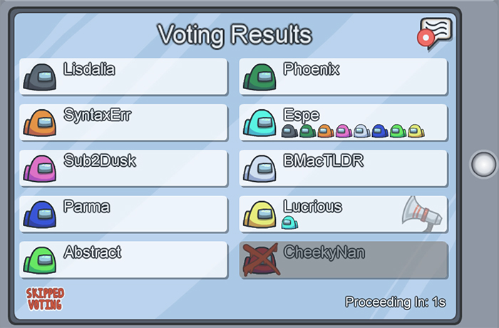 Among Us. Image Credit: Innersloth.