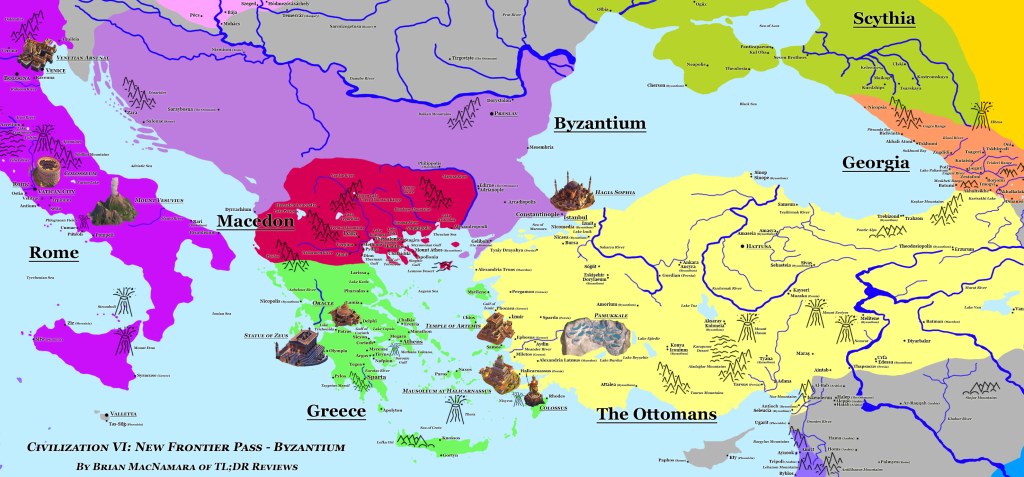 Civilization VI: New Frontier Pass - Byzantium. Image Credit: Brian MacNamara.