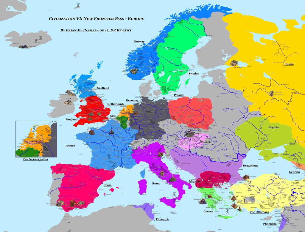 Civilization VI: New Frontier Pass - Europe. Image Credit: Brian MacNamara.