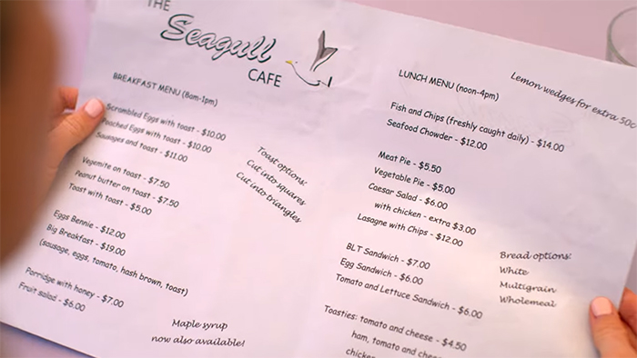 Romance on the Menu. Image Credit: Netflix.