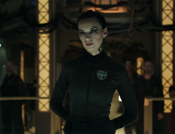 Camina Drummer (Cara Gee) The Expanse. Image Credit: Amazon Studios.