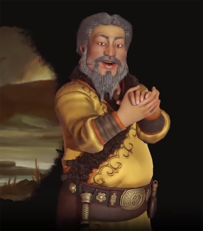 Kublai Khan. Image Credit: Firaxis Games.