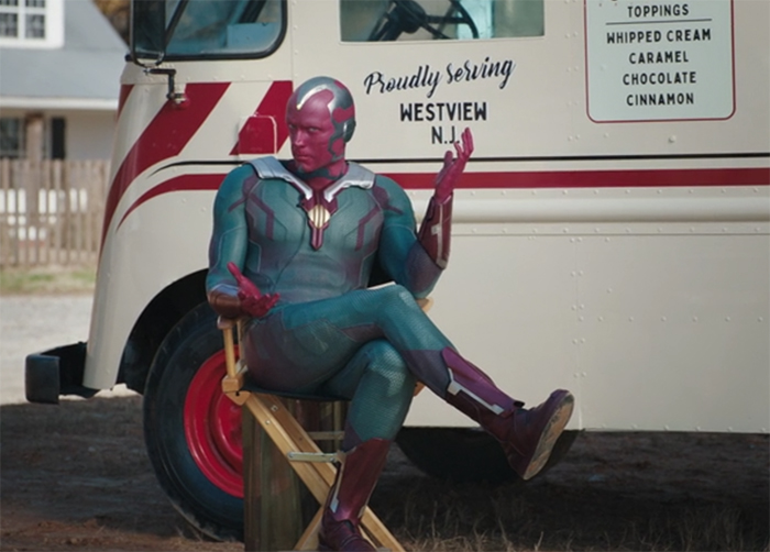 WandaVision: Breaking the Fourth Wall. Image Credit: Disney+.