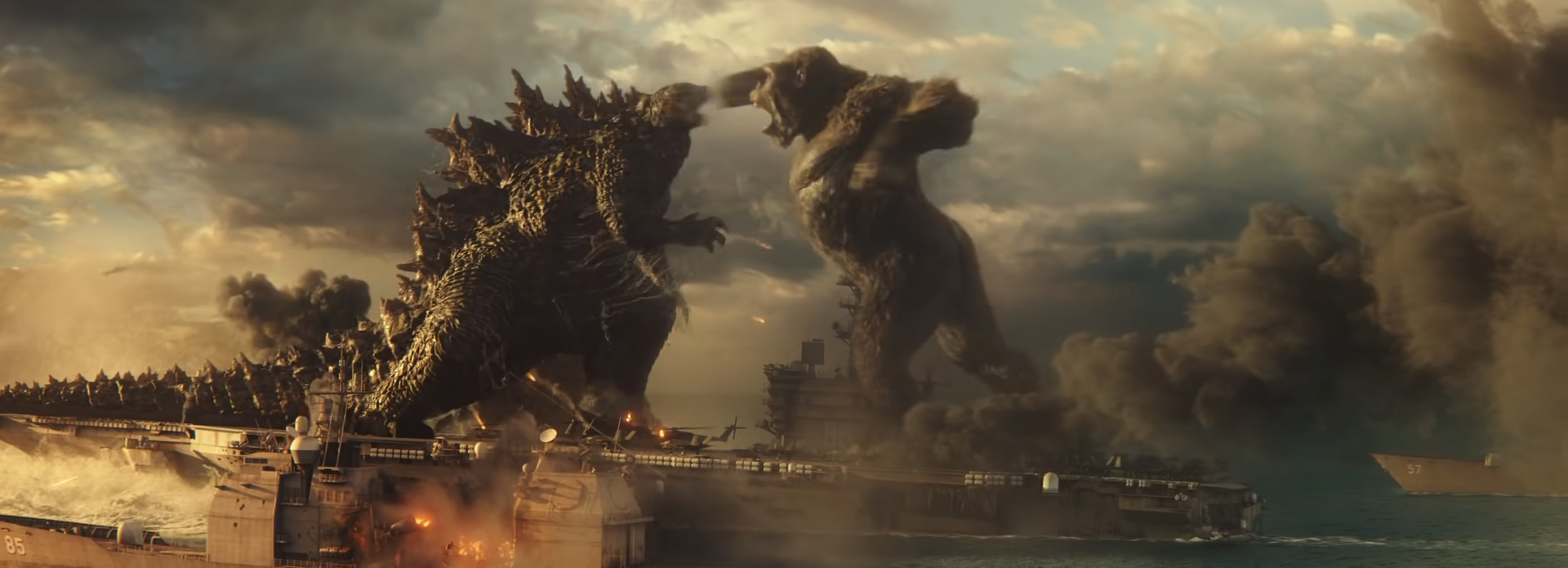 Godzilla vs. Kong. Image Credit: Warner Bros Pictures.