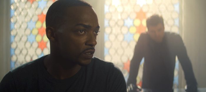 The Falcon and The Winter Soldier: The Whole World is Watching. Image Credit: Disney+.