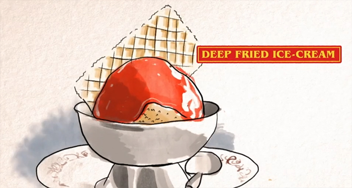 Chopsticks Or Fork? Image Credit: ABC TV.