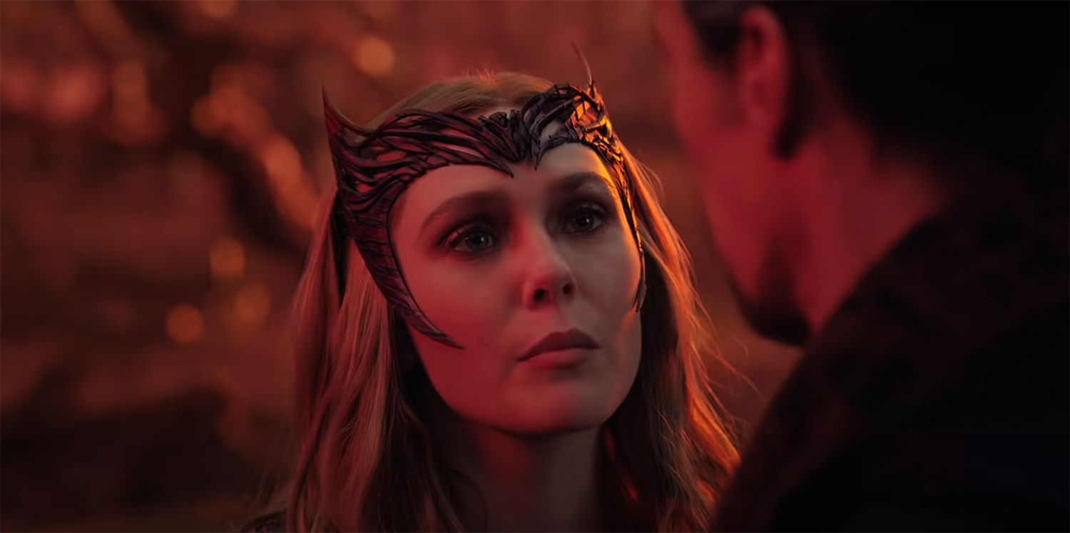 Wanda stares down Doctor Strange