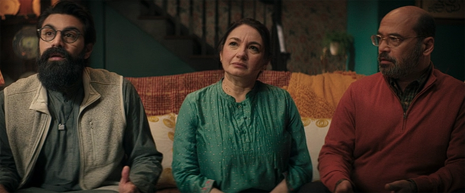 A family discussion.