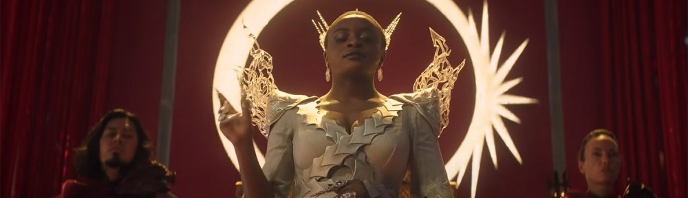 Evil Queen Uhura commands her domain.