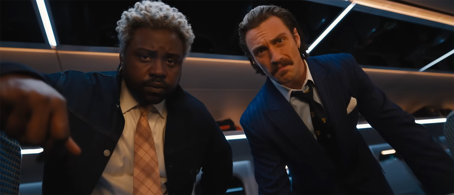 Aaron Taylor-Johnson and Brian Tyree Henry