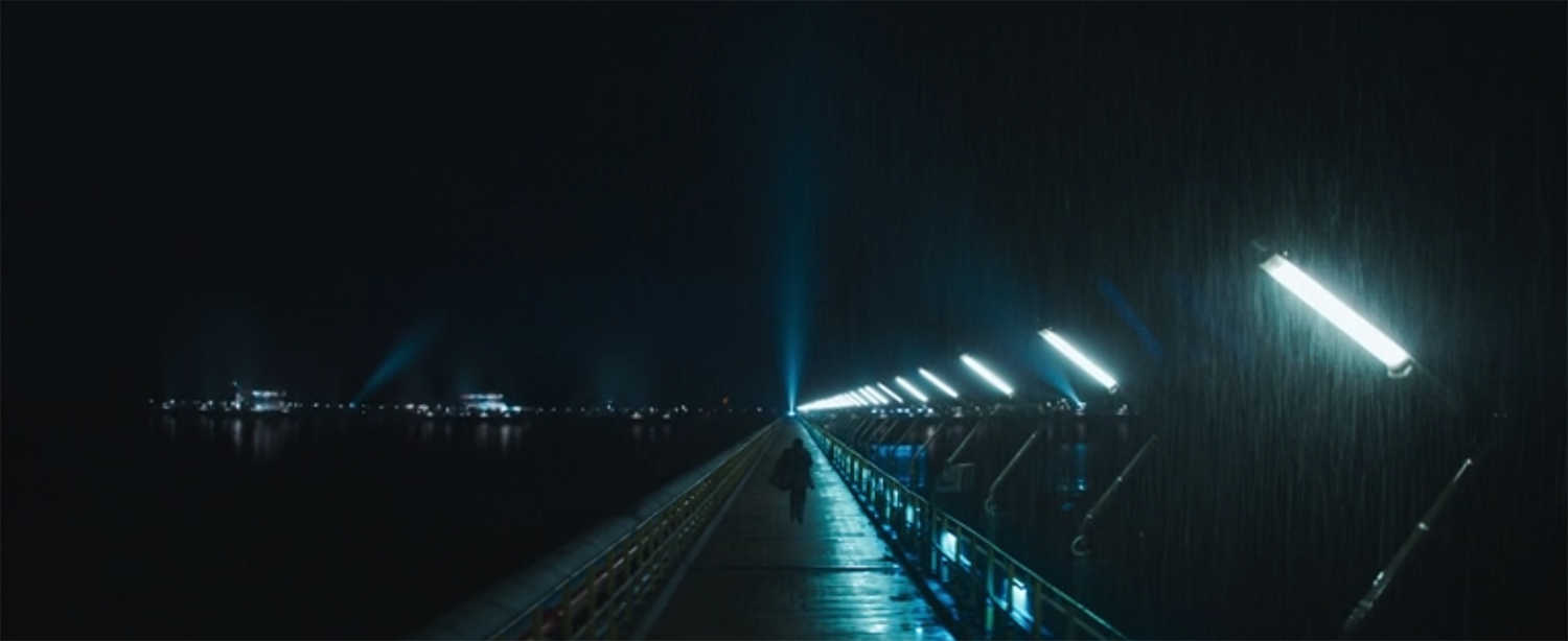 A dark and rainy night at Morlana One