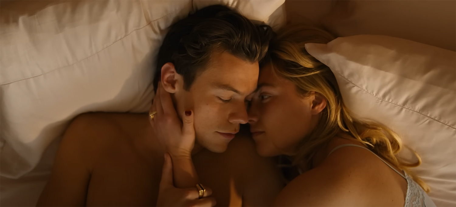 Florence Pugh and Harry Styles