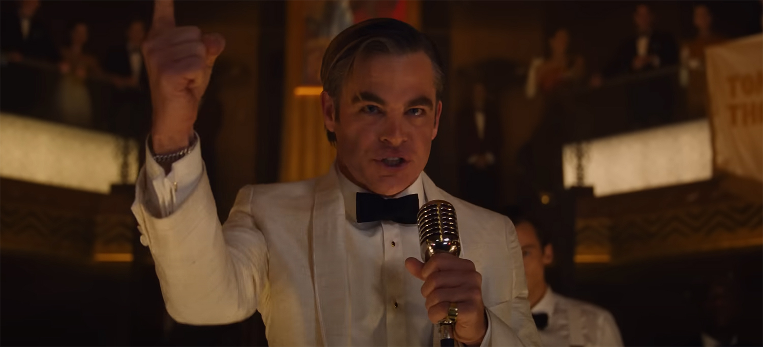 Chris Pine pontificates.