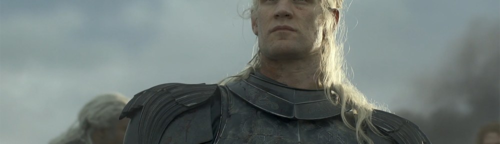 Prince Daemon Targaryen battered by war.