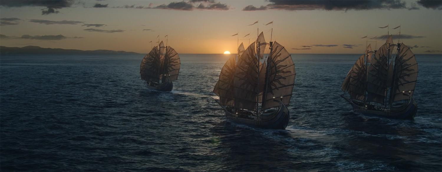 Númenor's fleet.