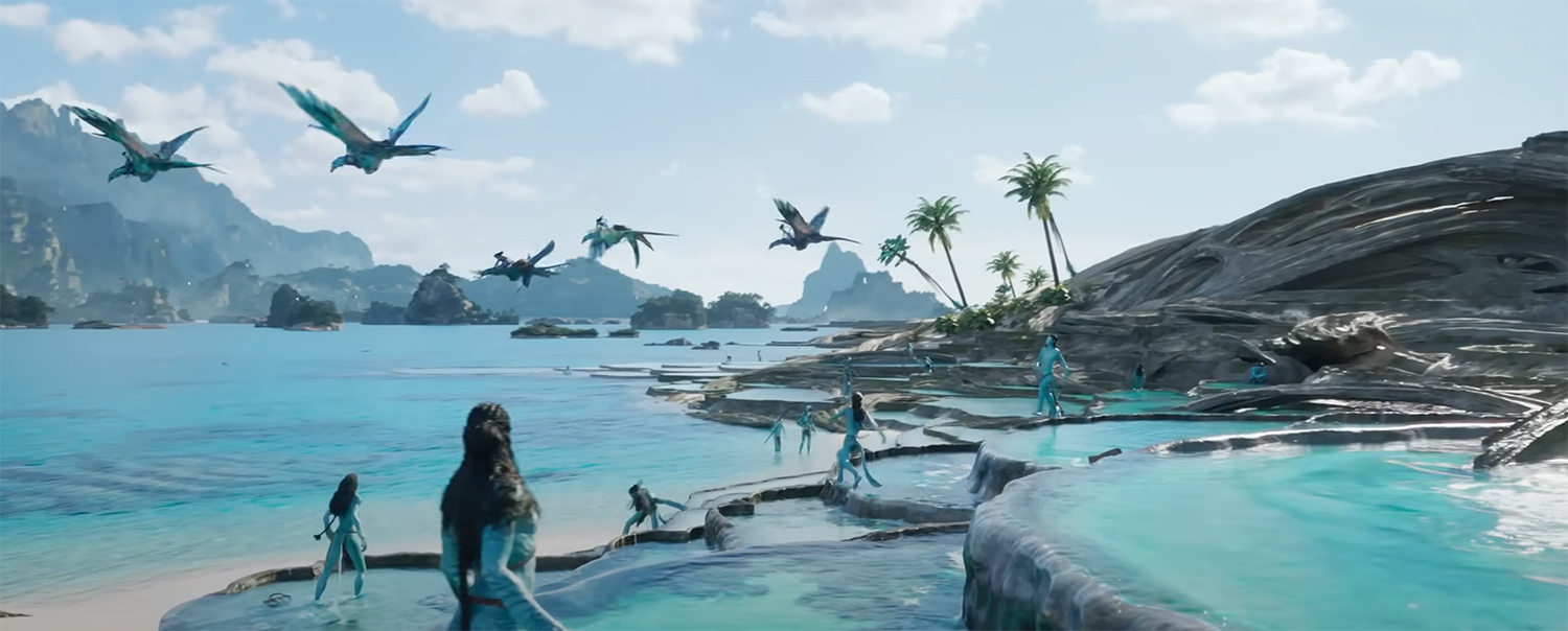 The sea farms of the Metkayina Clan