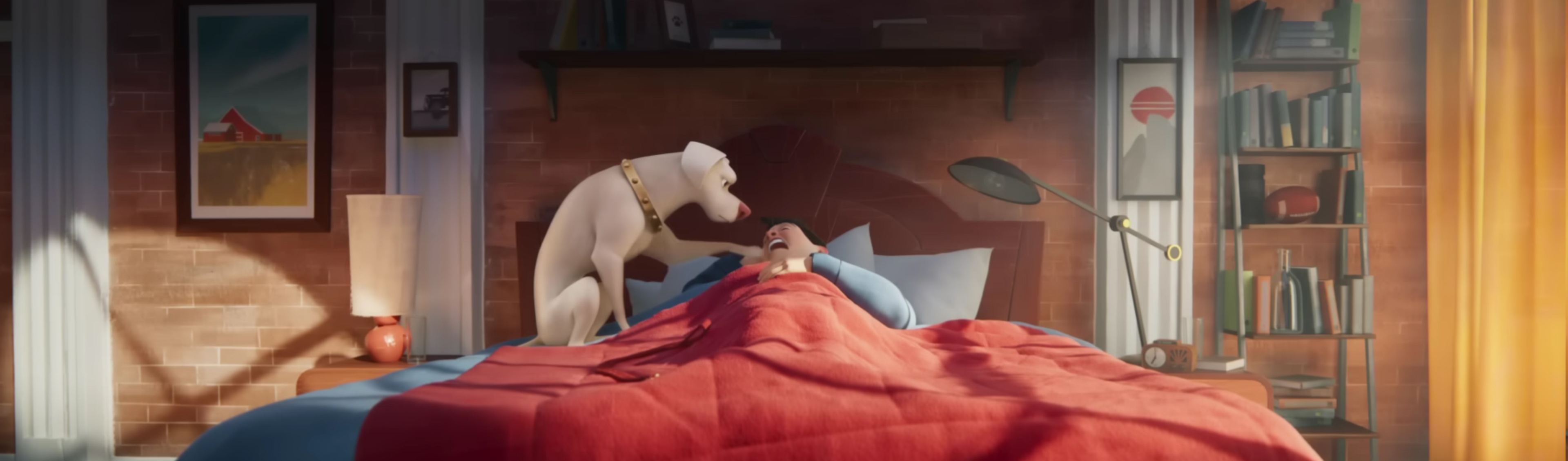 Krypton pokes Clark Kent.