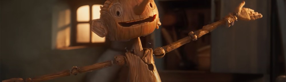 Pinocchio doing a dance.