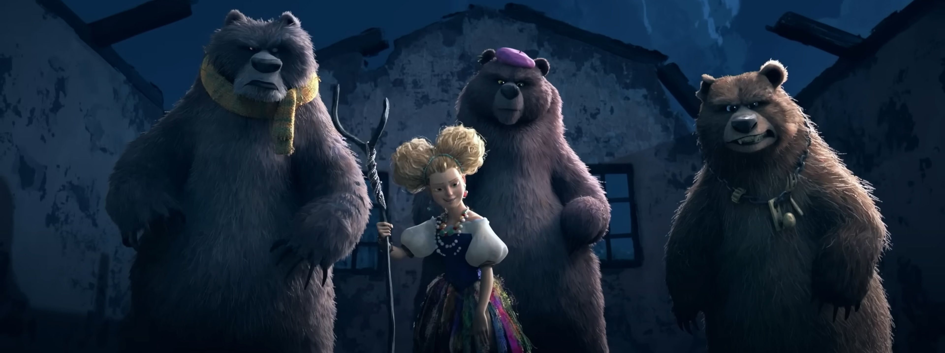 Goldilocks and the three bears.