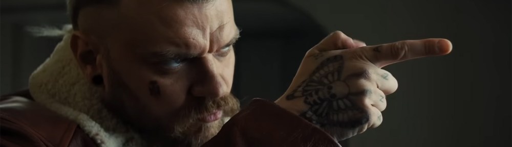 Pilou Asbæk trying to look menacing.