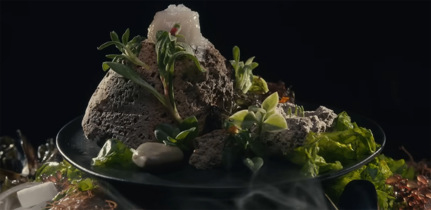 Hawthorne on a plate.